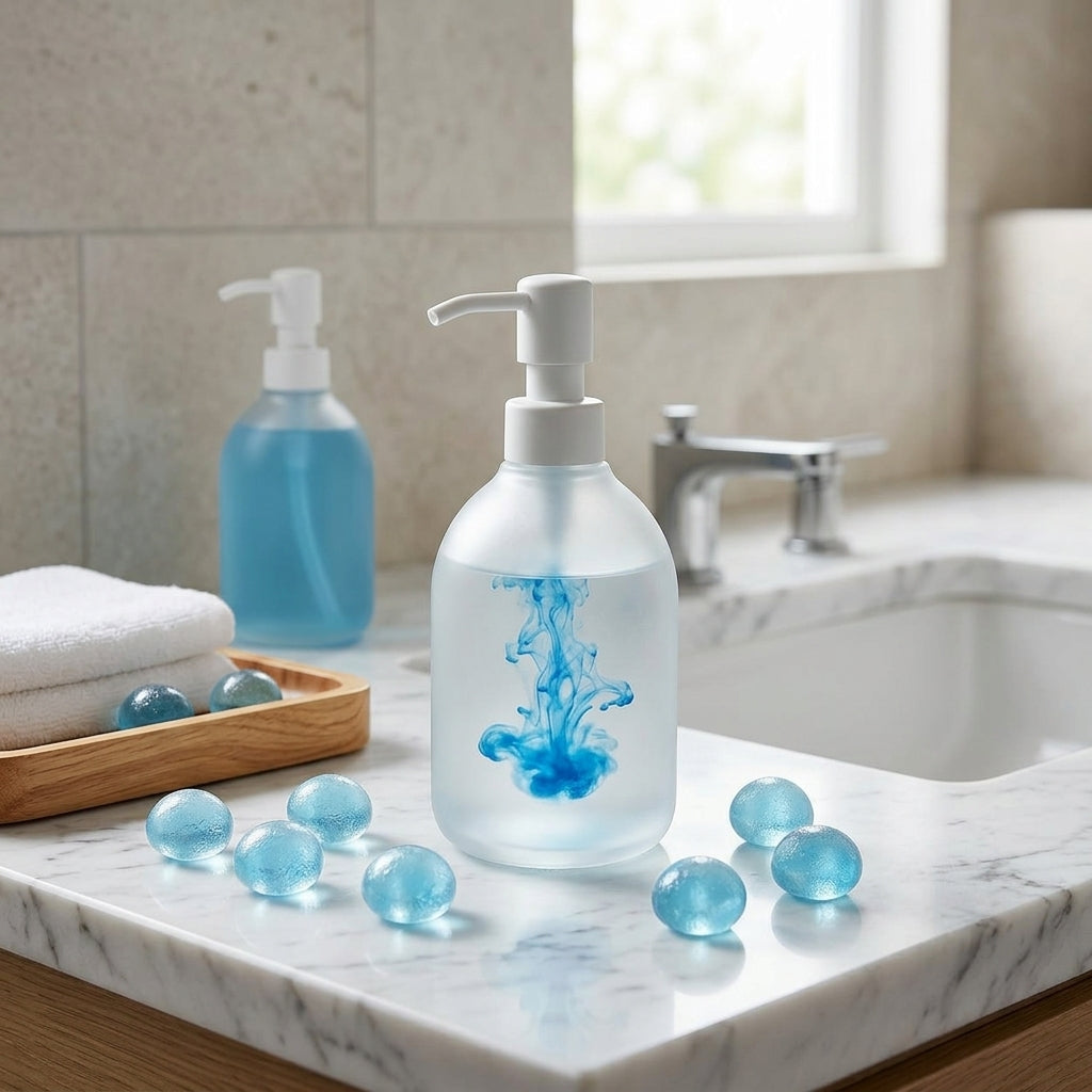 EbnznSm™ Essence Pods Concentrated Cleaning Refills, Just Add Water Cleaning Pods for Refillable Dispenser Bottle, Non-Toxic Dissolving Cleaner Pods, Zero-Waste Household Surface Cleaner Tablets for Kitchen, Bathroom & Everyday Home Cleaning