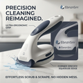 EbnznSm™ Precision Cleaning Scrub Brush with Corner Squeegee Edge, Ergonomic Grip Multi-Surface Scraper Brush for Kitchen Counters, Sinks, Bathrooms, Tile, Glass & Everyday Messes